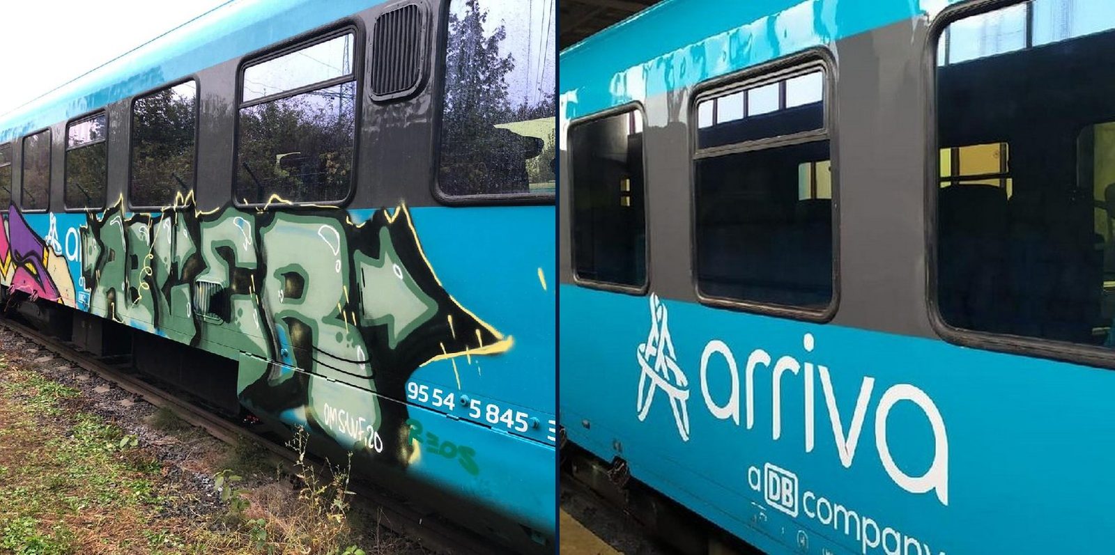 Graffiti removal & anti-graffiti film application